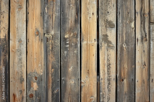 Wallpaper Mural A close-up view of rustic wooden planks displaying a weathered texture and natural beauty. Perfect for backgrounds, designs, and rustic themes. Torontodigital.ca