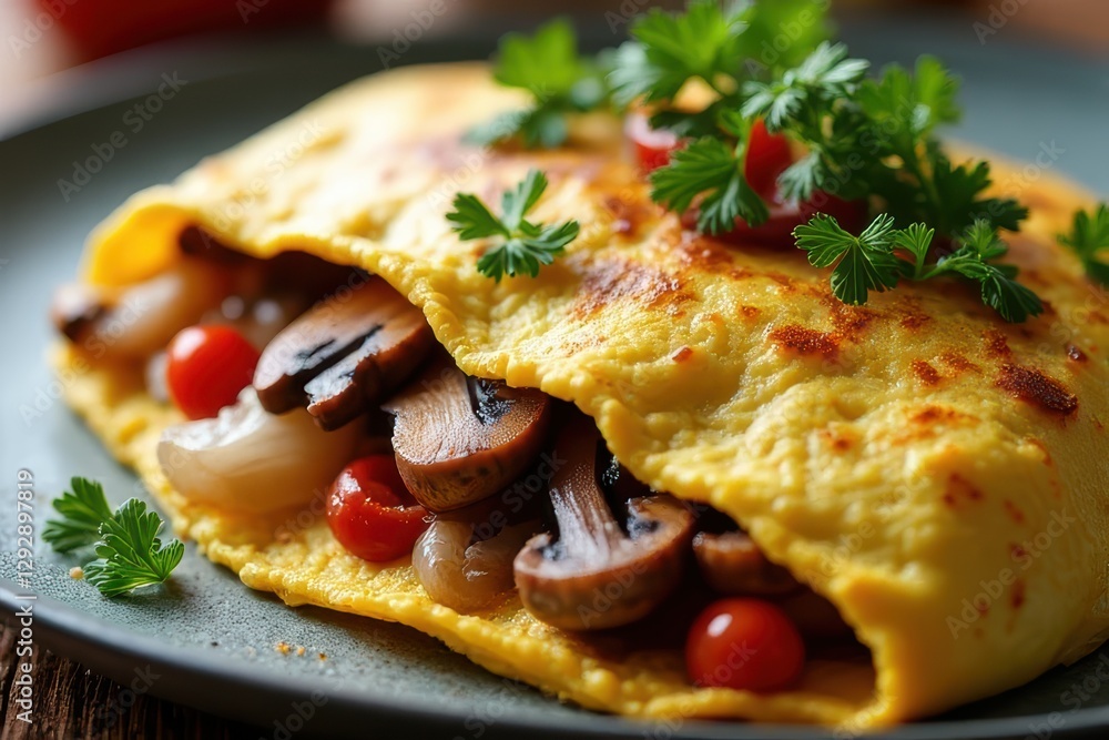 Gourmet Omelette with Mixed Vegetables Gourmet Omelette with Mixed Vegetables
