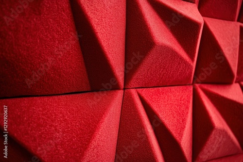 Soundproofing materials for doors and studios foam with a pyramid design absorbs sound in various settings like apartments theaters and cinemas photo