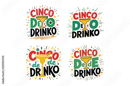 Margaritas & Mayhem: CINCO DE DRINKO T-shirt 