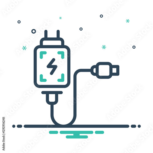 Mix icon for charger