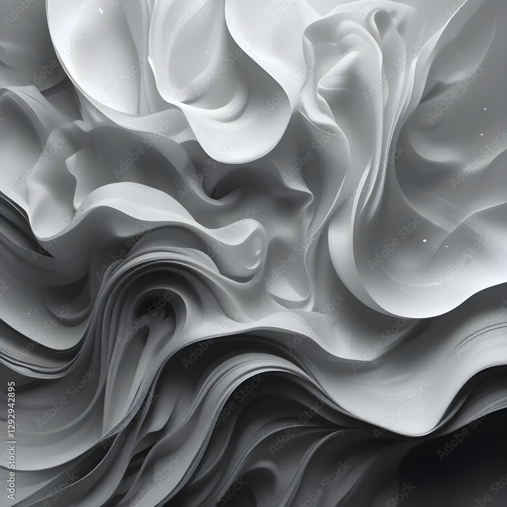 Obraz premium Abstract white gray background for book design