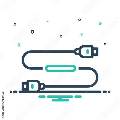 Mix icon for cable