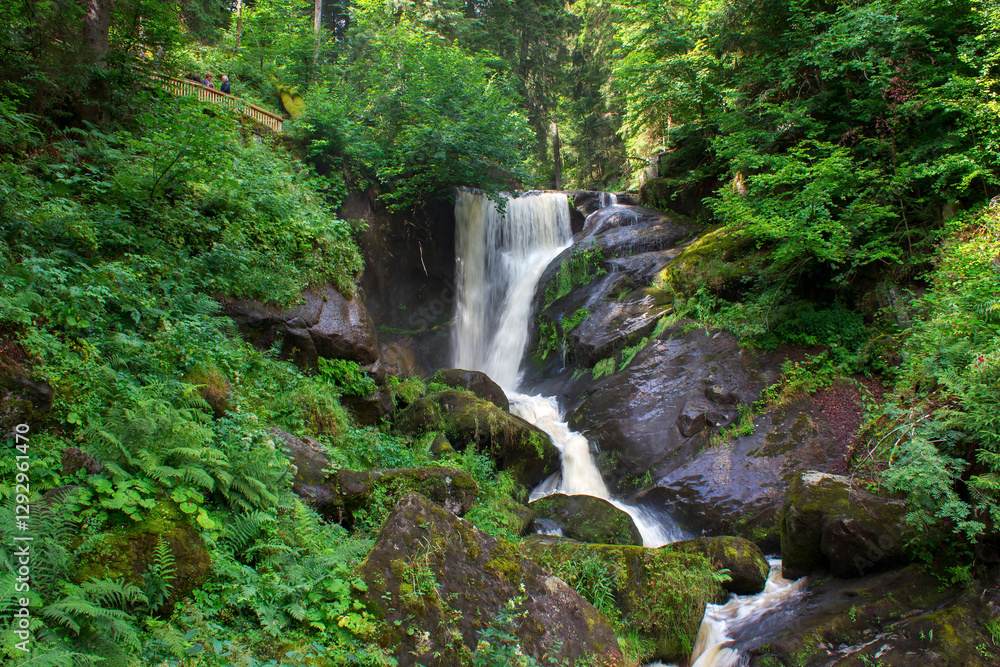 Triberg Falls, one of the highest waterfalls in Germany