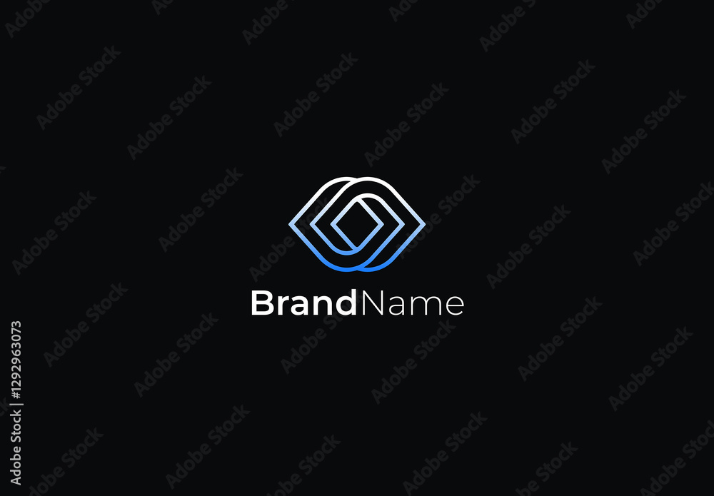 Infinity Panel Logo Infinity Logo Layout Stock Template | Adobe Stock