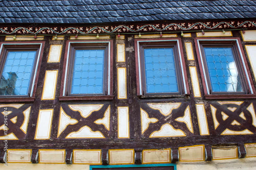 old traditional house Bacharach in Germany