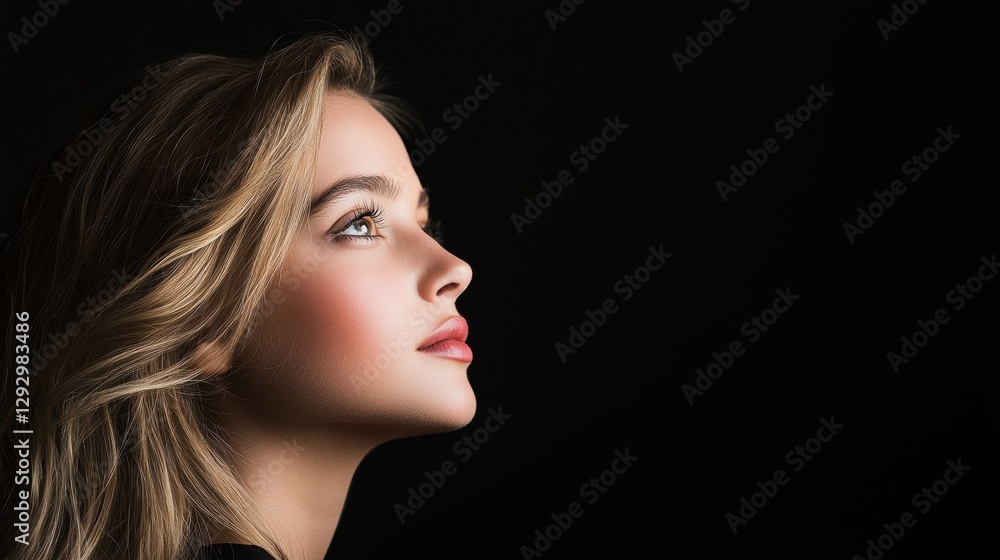 A portrait photographer using a combination of natural light from a window and a softbox to illuminate the subject face, creating a flattering and dimensional portrait. A portrait photographer using a combination of natural light from a window and a softbox to illuminate the subject face, creating a flattering and dimensional portrait.