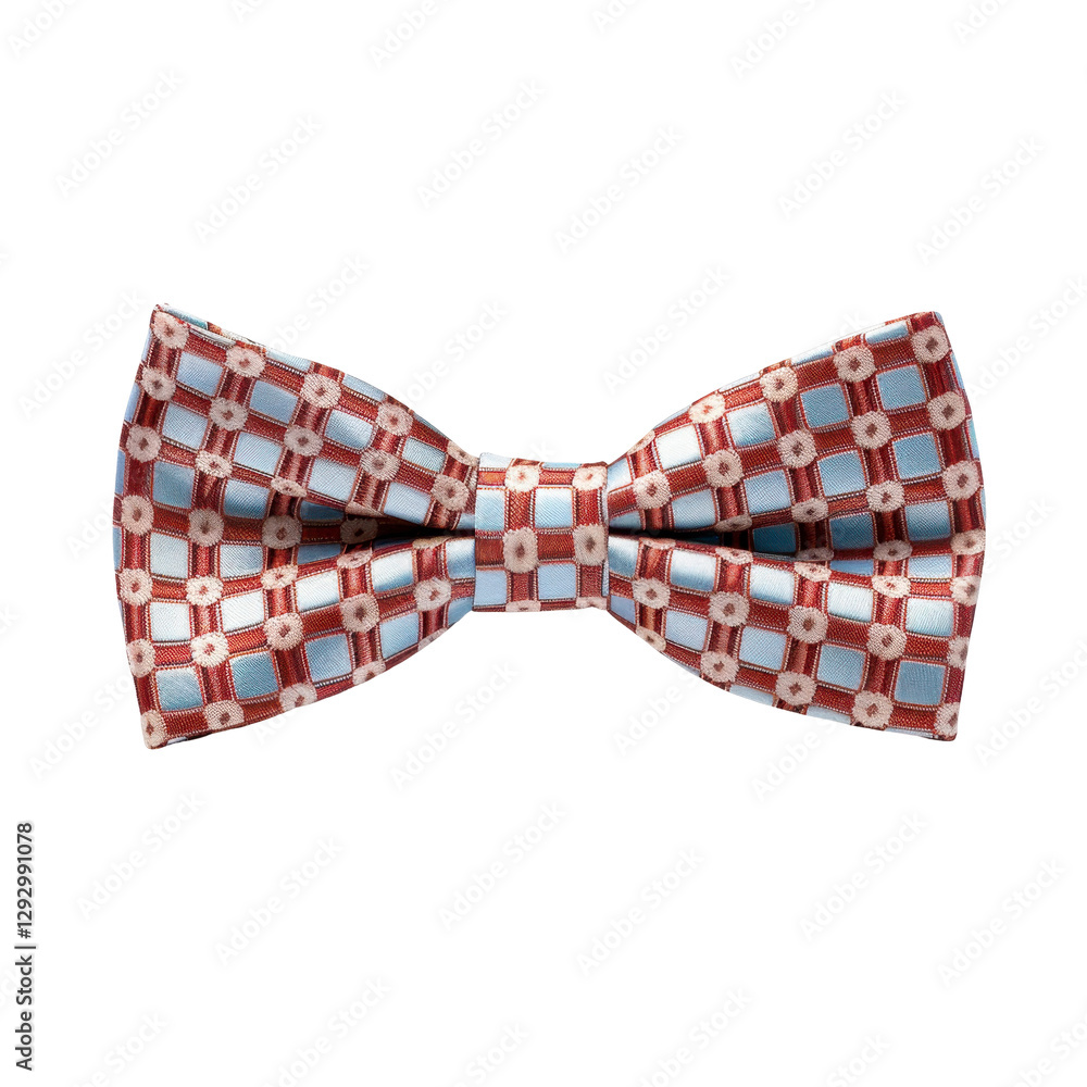 A striped tie bow. isolated on transparent background A striped tie bow. isolated on transparent background