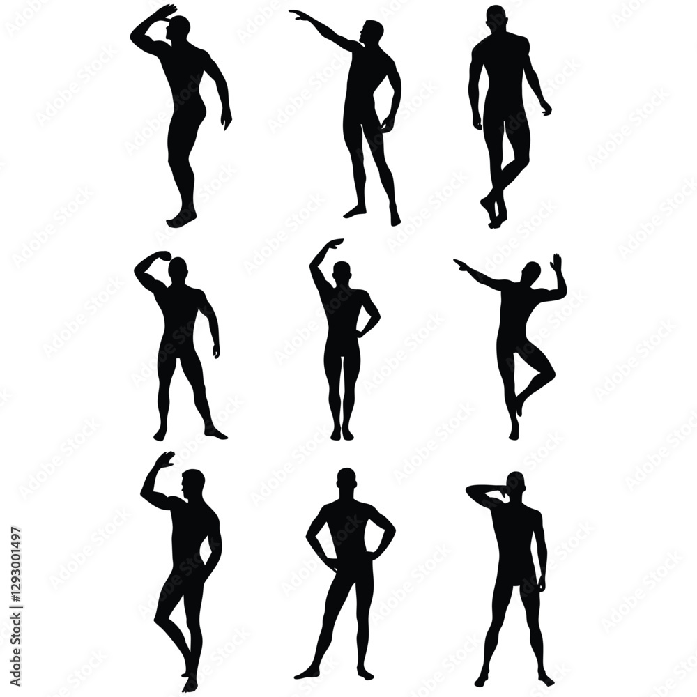 Swiming pose. swiming pose set. Swiming pose. swiming pose set.