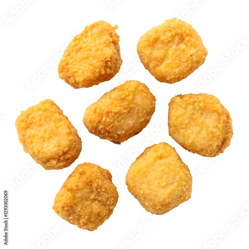 transparent background Crispy Chicken Nuggets Image