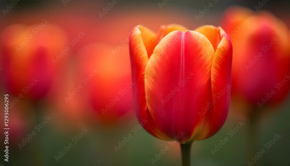 Red Tulips in Bloom Red Tulips in Bloom