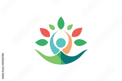 Minimalist logo design for a charity focused on community empowerment and environmental stewardship, Create a minimalist logo for a charity dedicated to providing food assistance to families in need