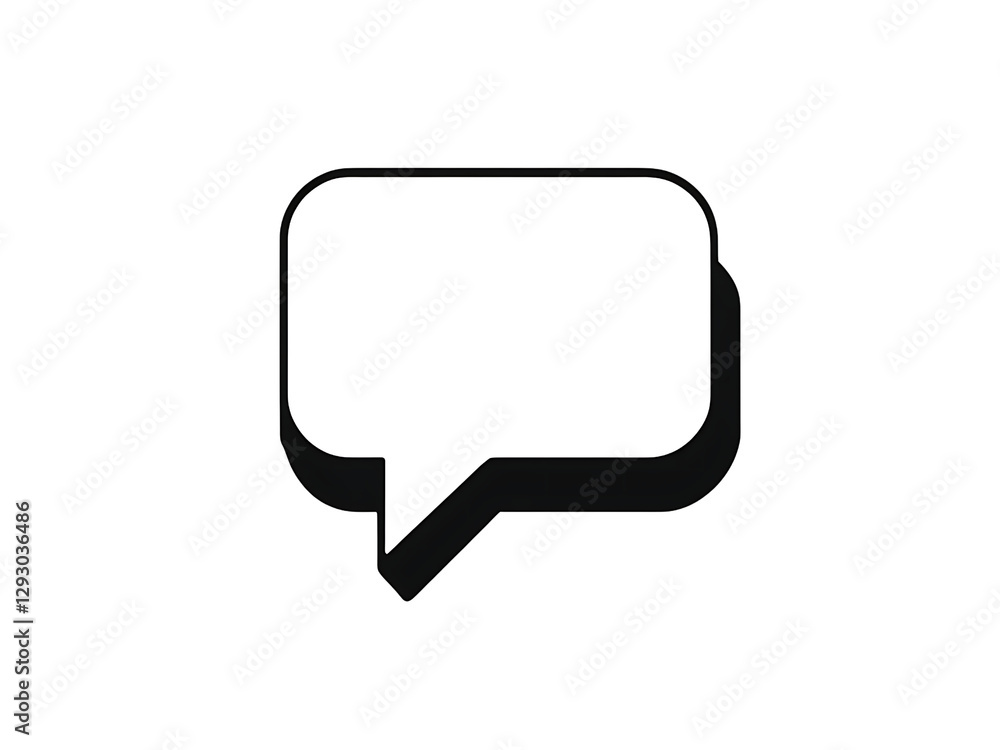 Naklejka premium Creative speech bubble designs for dynamic communication digital art graphic design modern aesthetic