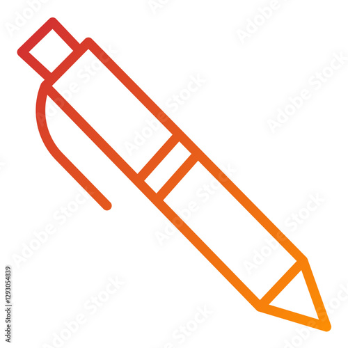 Vector Design Pen Icon Style