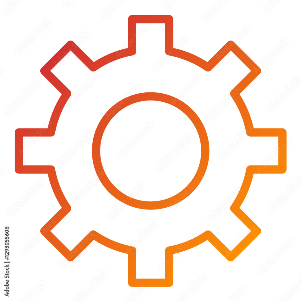 Vector Design Setting Icon Style Vector Design Setting Icon Style