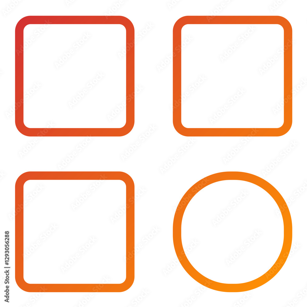 Vector Design Menu Icon Style