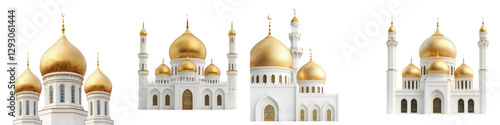 Wallpaper Mural Ornate and majestic domed religious structures including cathedrals mosques and temples against a Russian city skyline  Representing the diverse faiths and cultural heritage of the region Torontodigital.ca