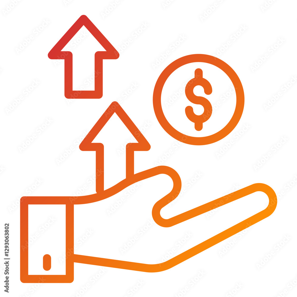 Vector Design Wealth Icon Style