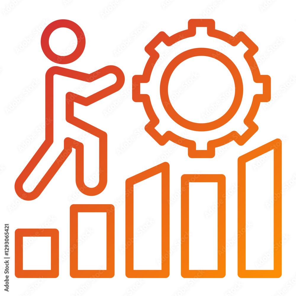 Vector Design Strategy Icon Style Vector Design Strategy Icon Style