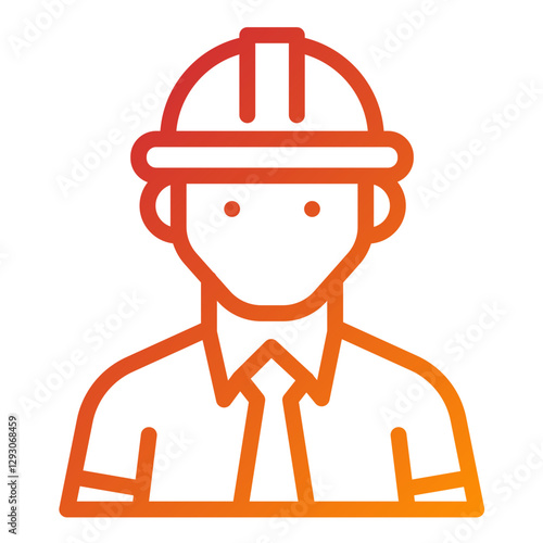 Vector Design Engineer Icon Style