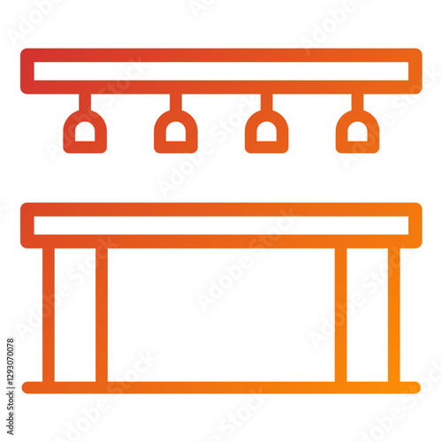 Vector Design Bar Counter Icon Style