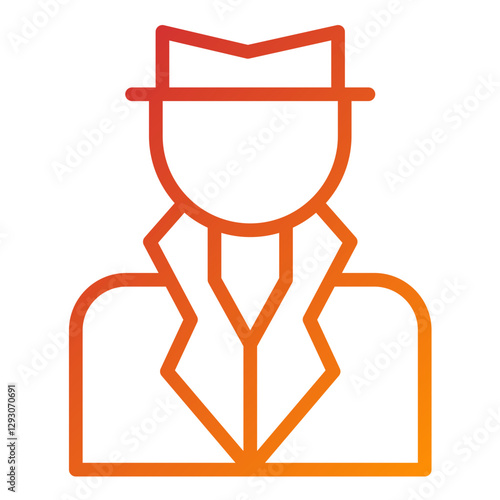 Vector Design Criminal Icon Style