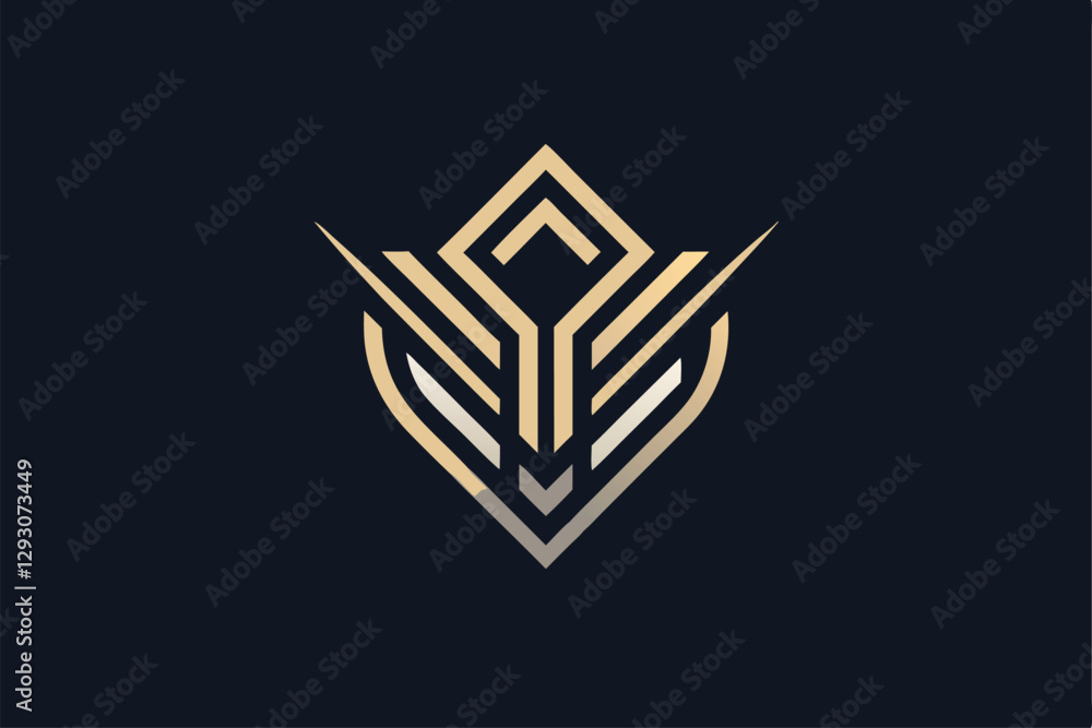 A unique logo design showcases a minimalist style with a bold single line forming geometric shapes, Logo design using only a single, bold line, minimalist simple modern vector logo design A unique logo design showcases a minimalist style with a bold single line forming geometric shapes, Logo design using only a single, bold line, minimalist simple modern vector logo design