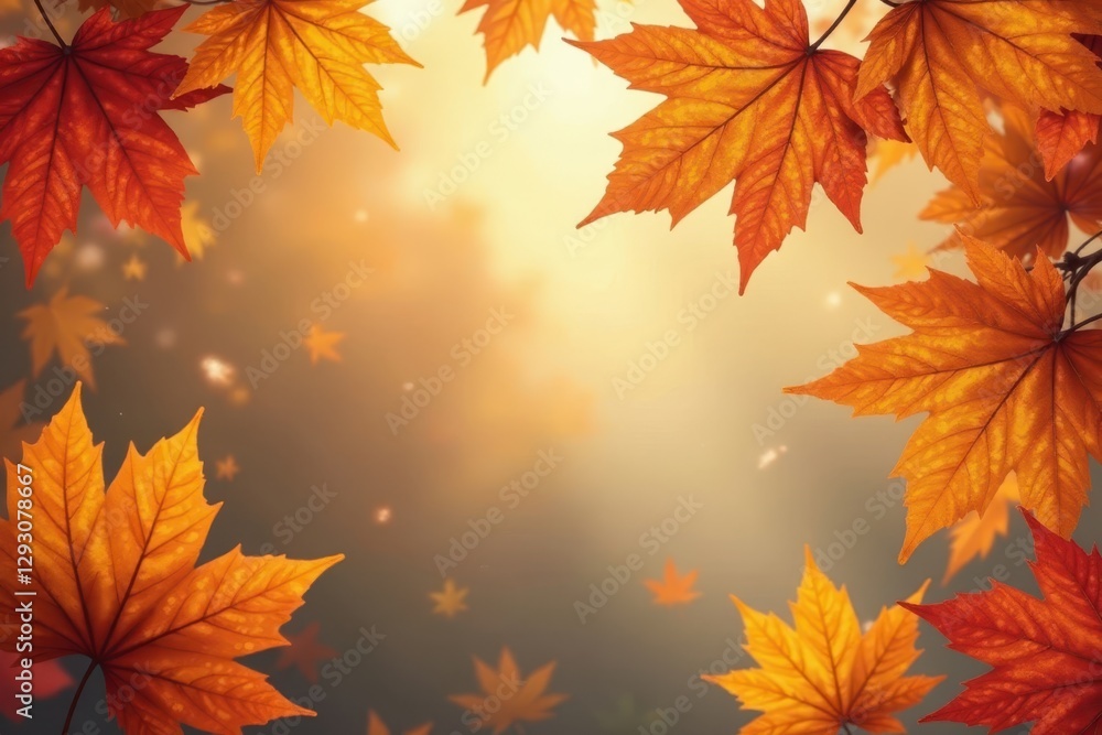 Subtle fall leaf pattern, warm orange and brown hues, gradient, soft Subtle fall leaf pattern, warm orange and brown hues, gradient, soft