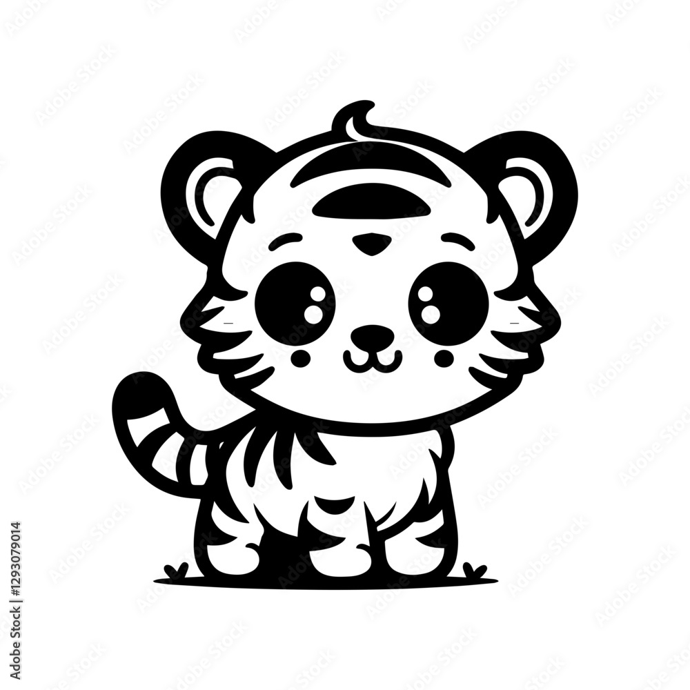 cute tiger cute tiger