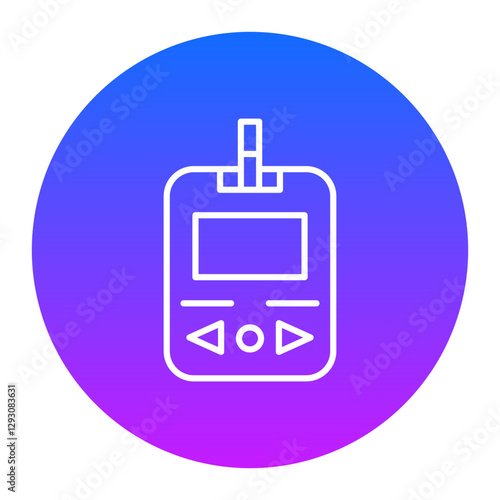 Glucose Meter Calibration Icon