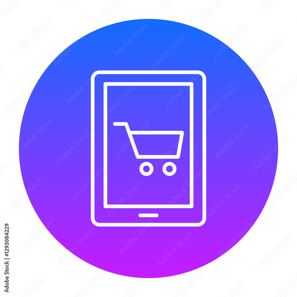 ECommerce Tablet Icon ECommerce Tablet Icon