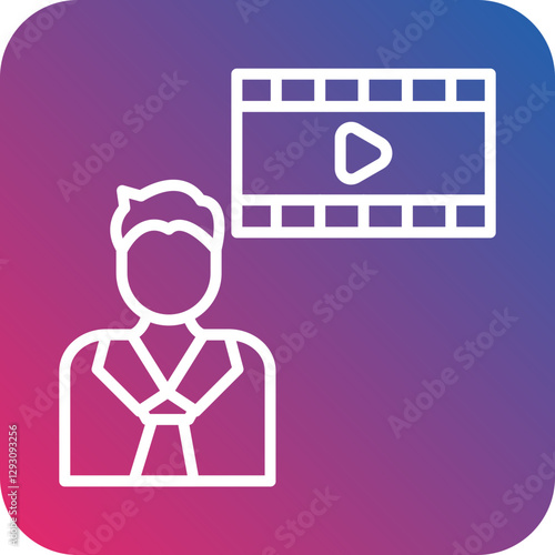Film Director icon style