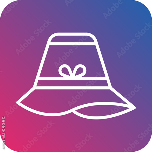 Sun Hat icon style