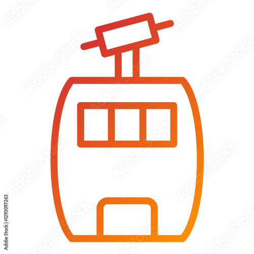 Vector Design Gondola Icon Style