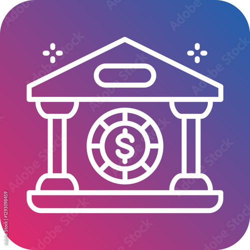 Bank icon style