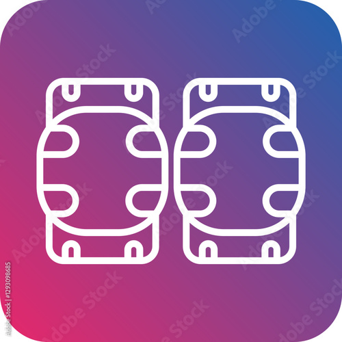 Elbow Pads icon style