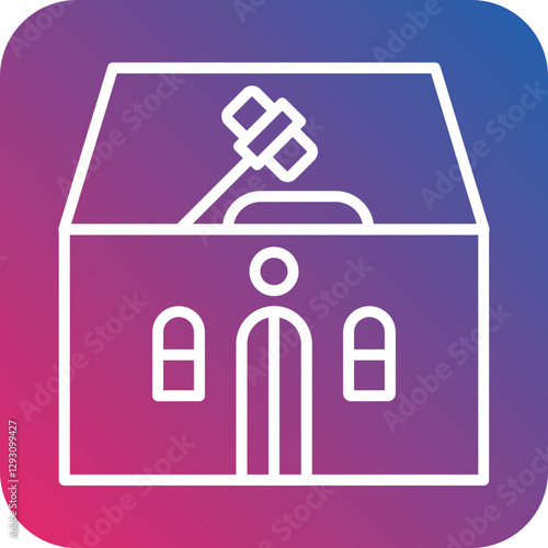 Court icon style