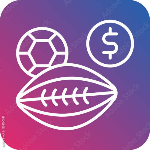 Sports Betting icon style