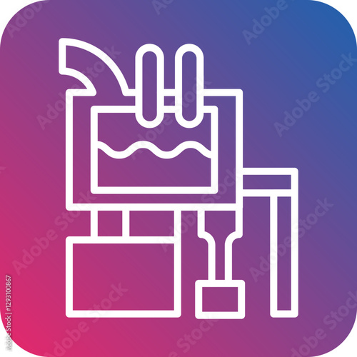 Electric Arc Furnace icon style