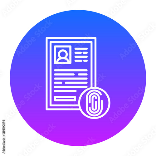 Identification Icon