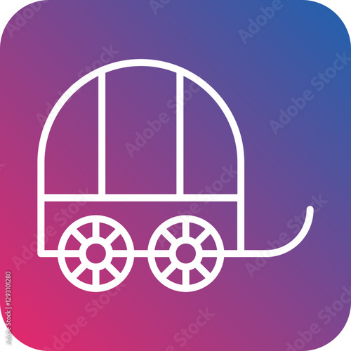 Wagon icon style