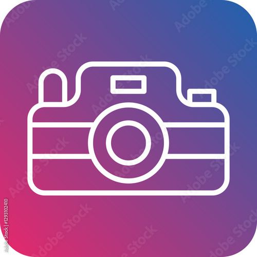 Photo Camera icon style