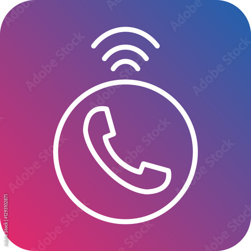 Telephone icon style