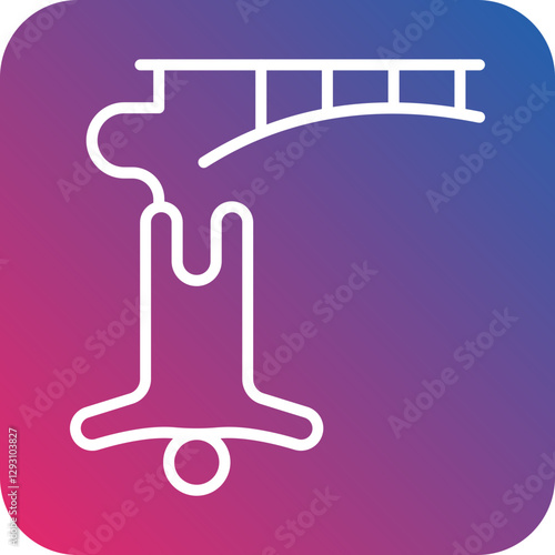 Bungee Jumping icon style