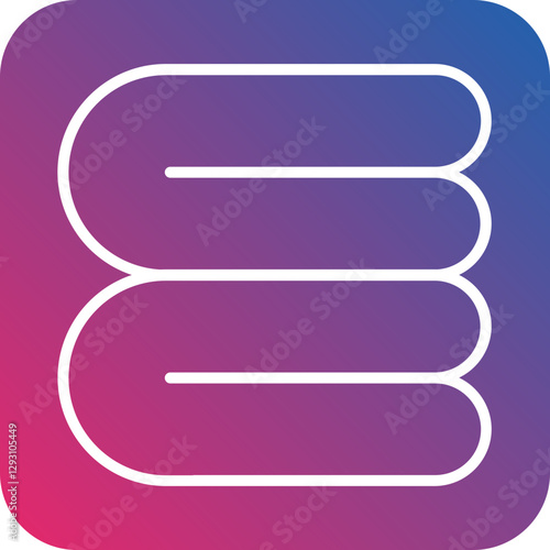 Towel icon style