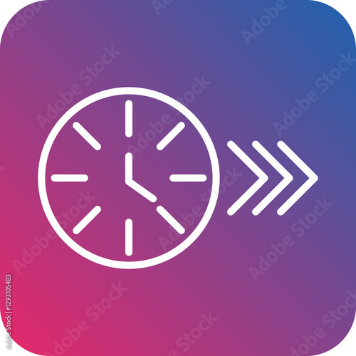 Time icon style
