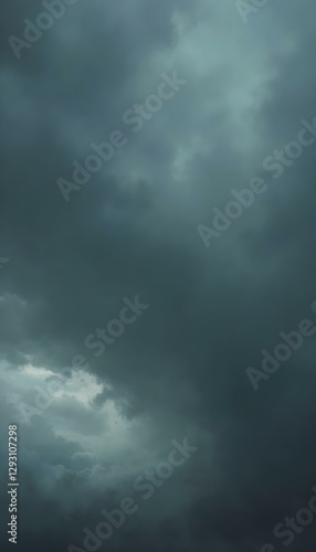 storm clouds over the storm