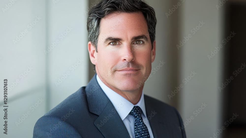 Focused professional in business attire embodies determination and expertise in a modern work environment. Focused professional in business attire embodies determination and expertise in a modern work environment.