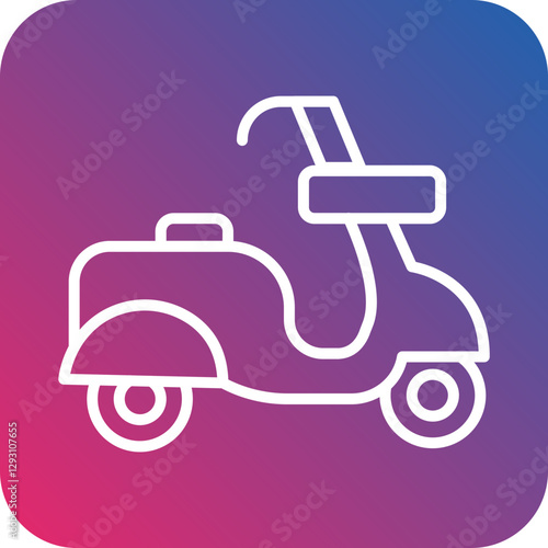 Scooter icon style