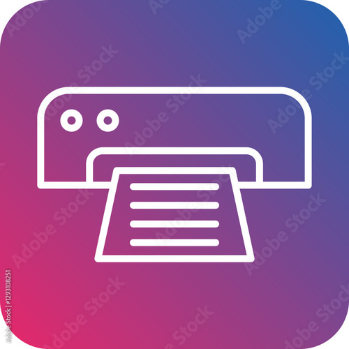 Printer Out icon style
